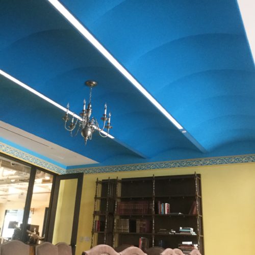Novaspan, fabric panels, Eurospan, stretch fabric ceiling
