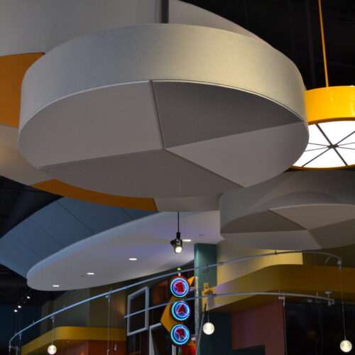 fabric panels, stretch fabric ceiling, SnapTex, Stretch Wall